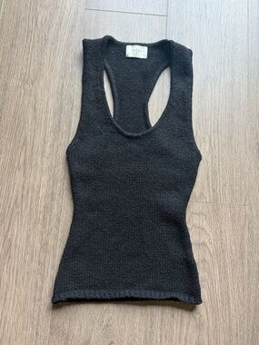 DISSH Black Racerback Tank Top